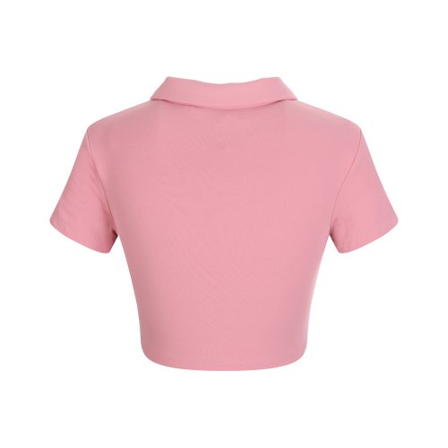 CLOUDY COLLAR CROPPED T-SHIRT BN3CH002