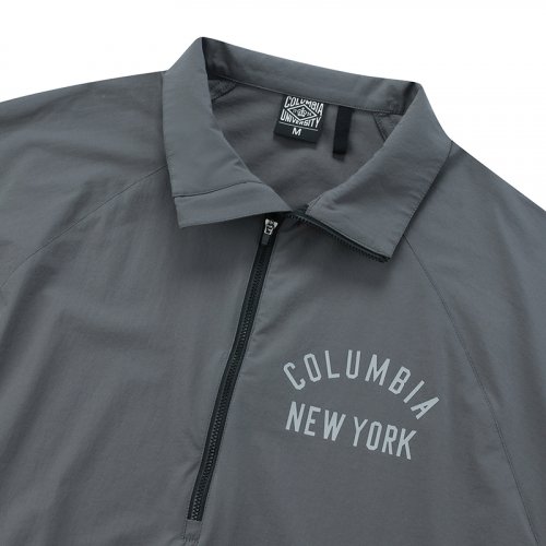 CU NY OVERFIT NYLON ANORAK JACKET уголь