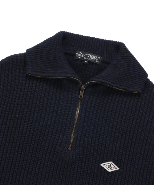 Оверсайз анорак 1754 CROWN HALF ZIP-UP SWEATHER (Crown Navy)