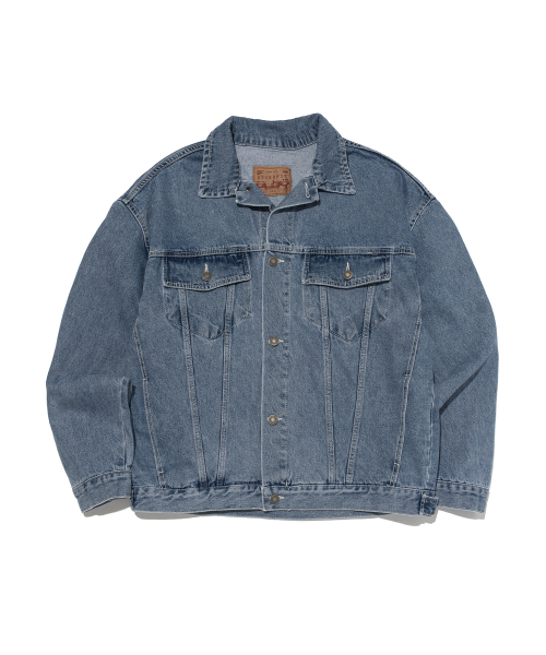 Джинсовка с винтажной варкой (Light Blue)