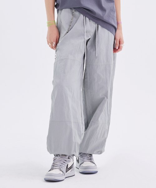RIPSTOP WIDE TRACK PANTS BN4WP005