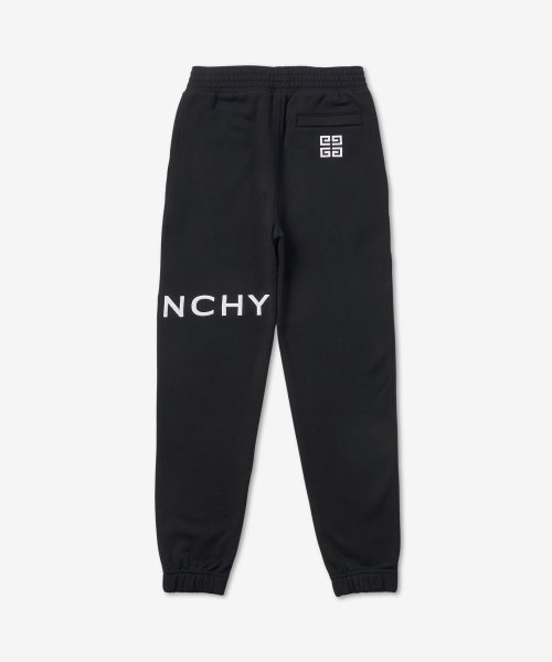 MUSINSA GIVENCHY Logo Embroidery Slim Fit Jogger Pants Black BM51353Y78001