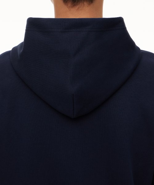 POLO RALPH LAUREN ポロ・ラルフ・ローレン ダブルニットフルジッパーフーディ - ネイビー 画像 7