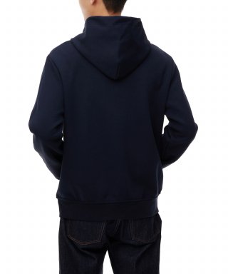 POLO RALPH LAUREN ポロ・ラルフ・ローレン ダブルニットフルジッパーフーディ - ネイビー 画像 6