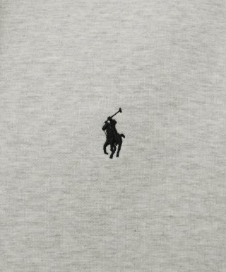 POLO RALPH LAUREN ポロ・ラルフ・ローレン ダブルニットフルジッパーフーディ - グレー 画像 7
