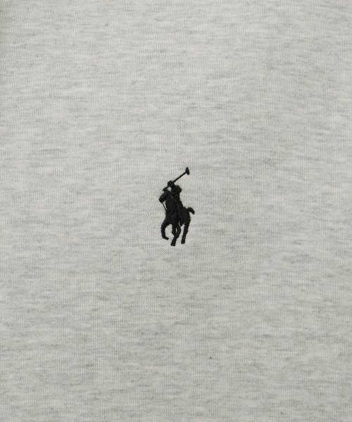 POLO RALPH LAUREN ポロ・ラルフ・ローレン ダブルニットフルジッパーフーディ - グレー 画像 7