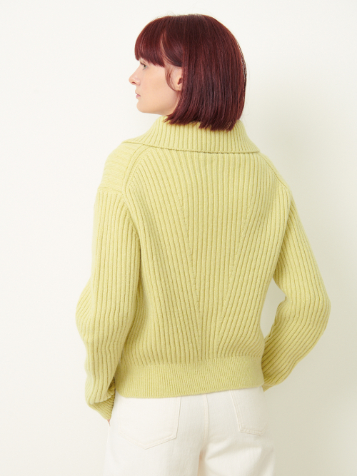 Canary sale yellow cardigan