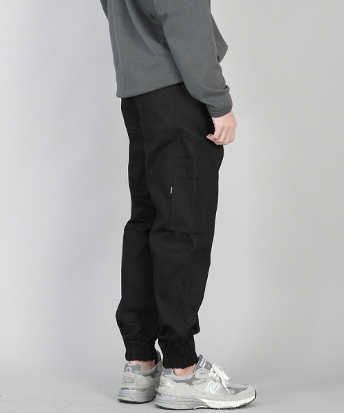 Карго-джоггеры с широкими манжетами BAC-328 Black