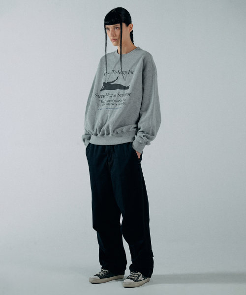 Keep Health Sweatshirt Melange Gray