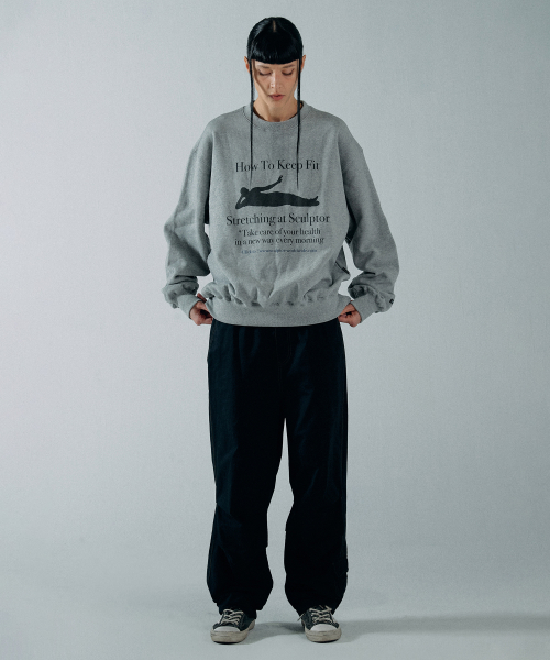 Keep Health Sweatshirt Melange Gray