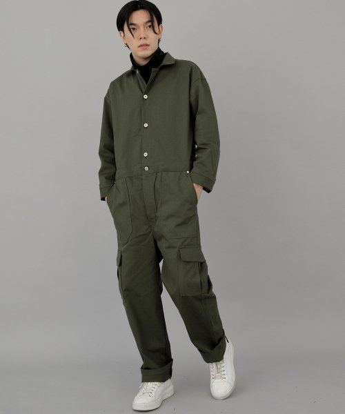 Карго-комбинезон Retro Line RLC-509, хаки