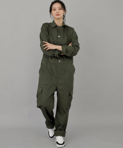 Карго-комбинезон Retro Line RLC-509, хаки