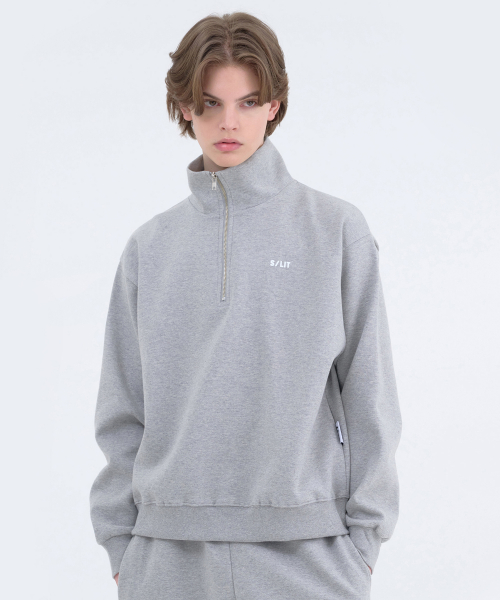 Steady Sweat полузип Melange