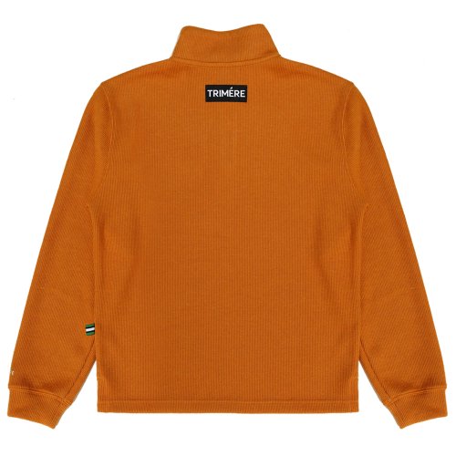 Анорак UNISEX MUSTARD с круглой вышивкой (w)