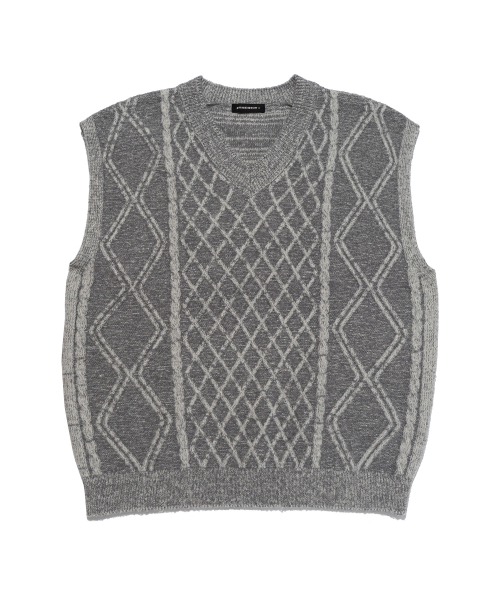 Essential вязаный жилет (Grey)