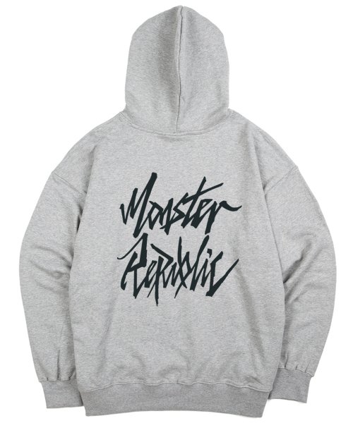 Серое худи Movement Logo Black