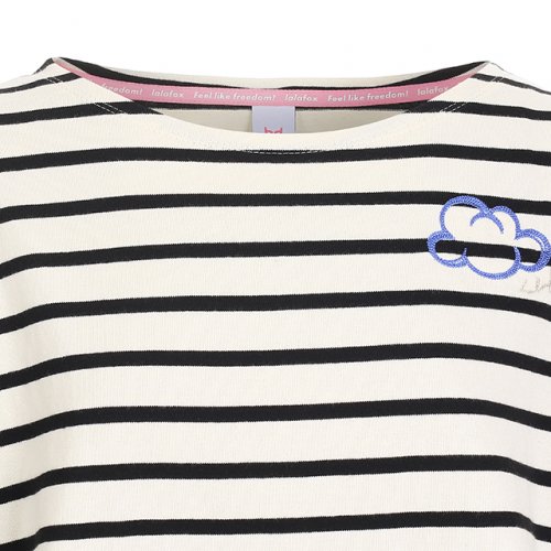 STRIPED CROPPED T-SHIRT BN4CL002