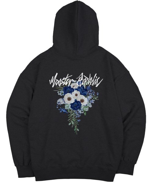 Худи Movement Flower Midnight Blue Black