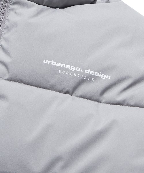 Urban Essential короткий пуховик_Grey