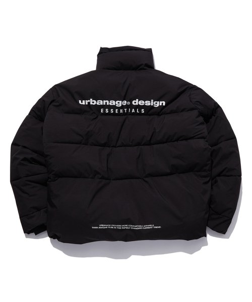 Короткий пуховик Urban Essential_Black