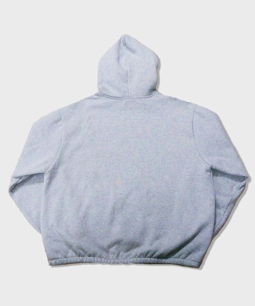 oversized fire hoodie (grey)