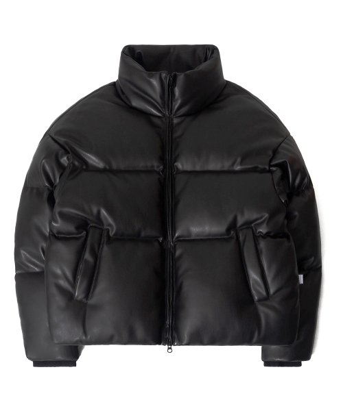 TL Synthetic Leather Duck Down Short Padding (чёрный)