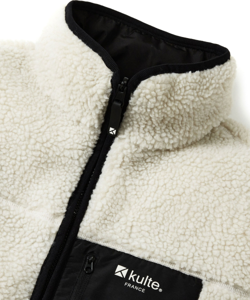 Двусторонняя куртка-пуховик 825 Sherpa Beige