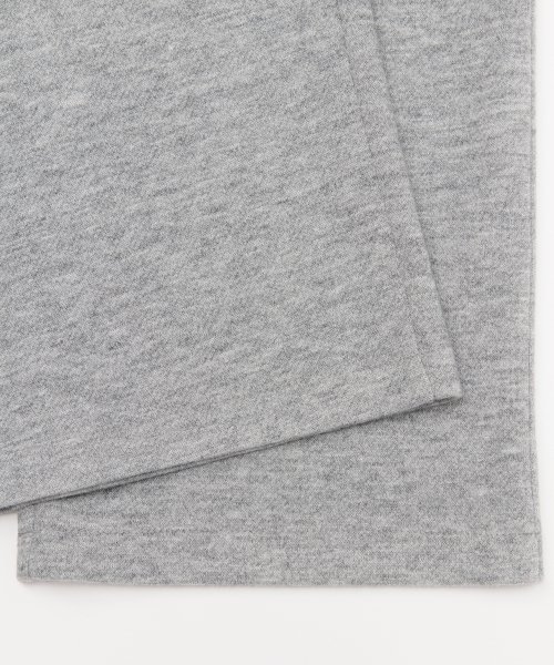 Брюки double knit на резинке с защипом - Grey