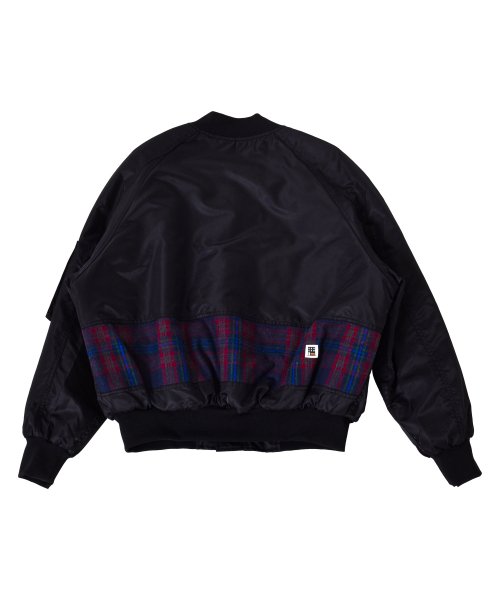 MAGE MA-1 BOMBER JACKET (BLACK)