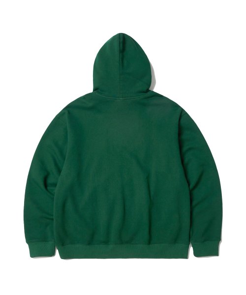 Boucle Logo Hoodie Dark Green
