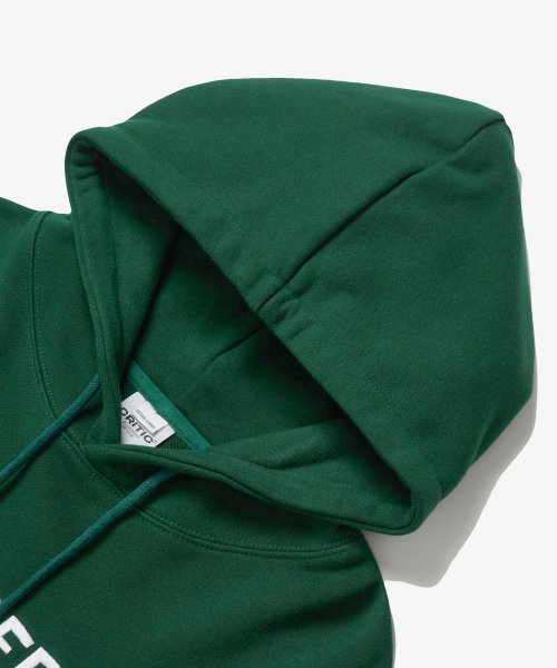 Boucle Logo Hoodie Dark Green