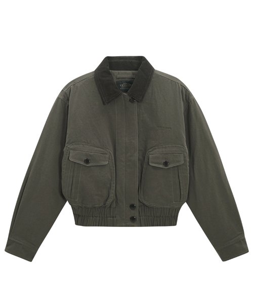 Стеганый бомбер MA-1_Dark Olive