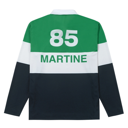 Martine Club Color Block Polo Shirts_Green (Men)