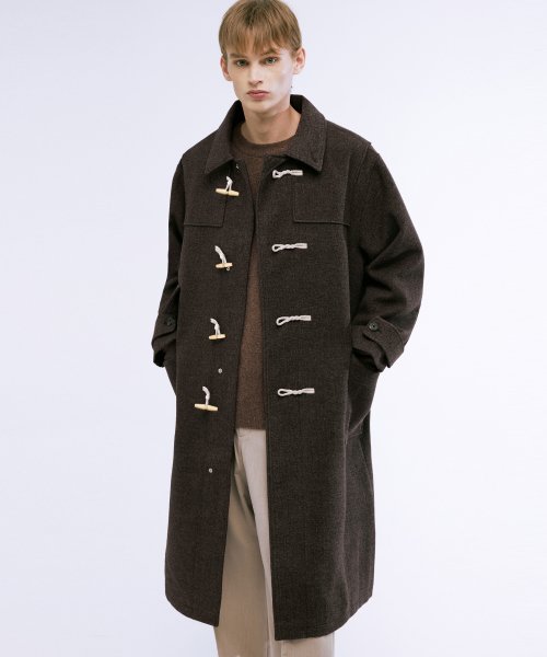 Унисекс дафлкот Balmacaan (BROWN)