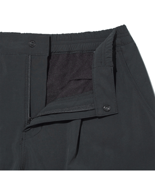 Широкие брюки NDA90 из нейлона с начесом (Black)