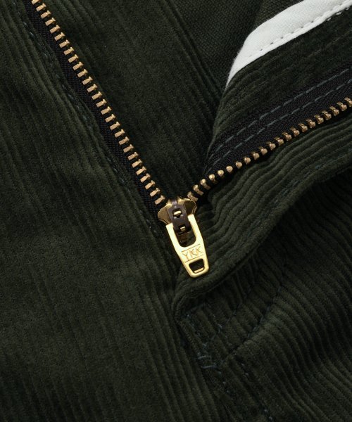 CORDUROY COMFORT TWO TUCK БРЮКИ _ ОЛИВКОВЫЙ