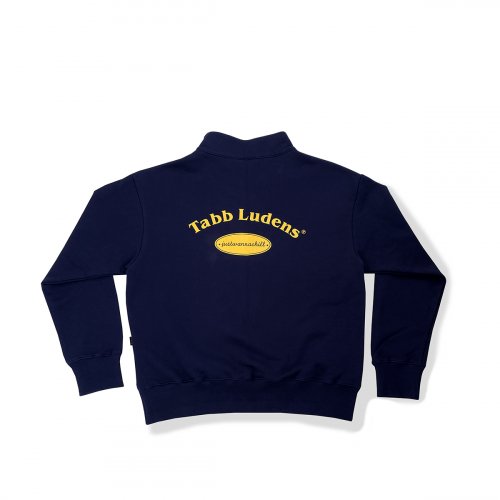 TABB Logo Half На молнии Sweatshirt_Navy