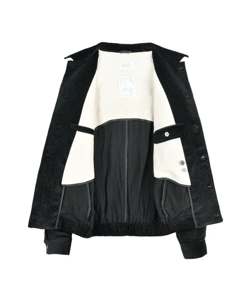 Бомбер Banded French (Black)