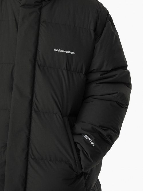 MUSINSA | thisisneverthat® PERTEX® T Long Down Parka Black