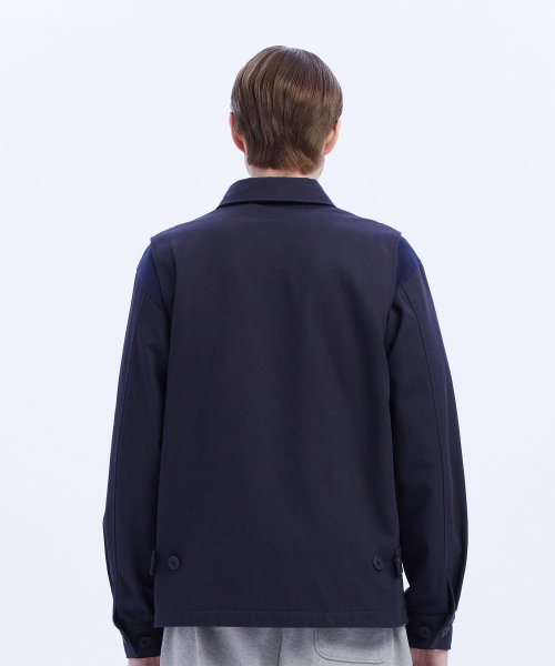 Рубашка-куртка varsity hunter navy