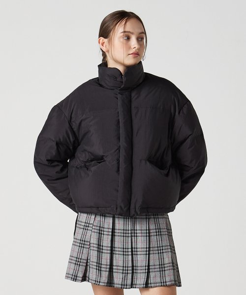 Женский короткий пуховик Black