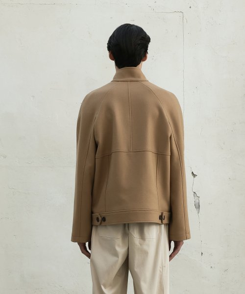 BELLANDI шерстяной харрингтон-жакет (Beige)