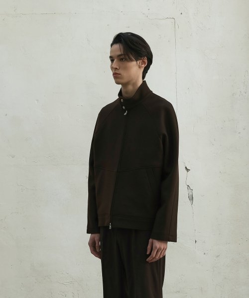 Шерстяной харрингтон BELLANDI (Dark Brown)