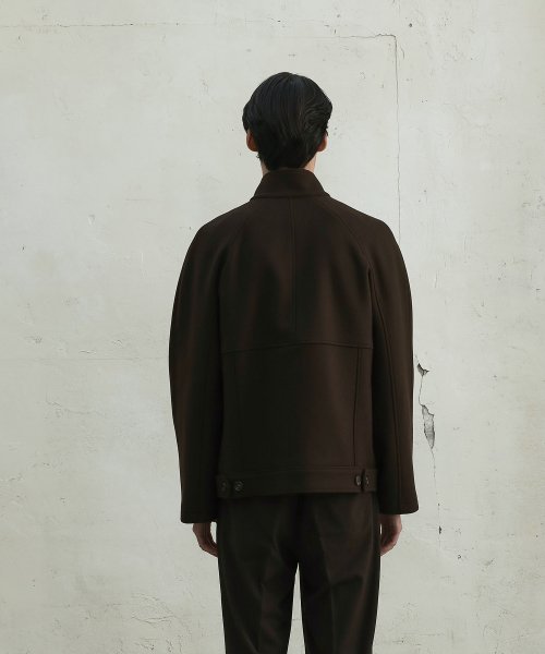 Шерстяной харрингтон BELLANDI (Dark Brown)
