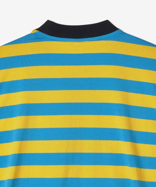 Лонгслив Classic Big Logo Embroidered - Yellow:Blue / MRTWXJER025COT002YB900
