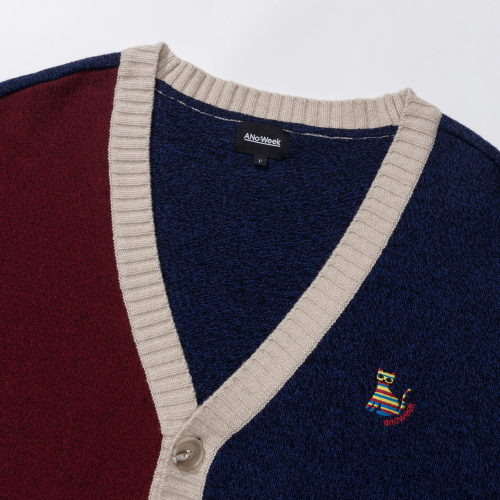 Over Fit Tweed C/D KNIT