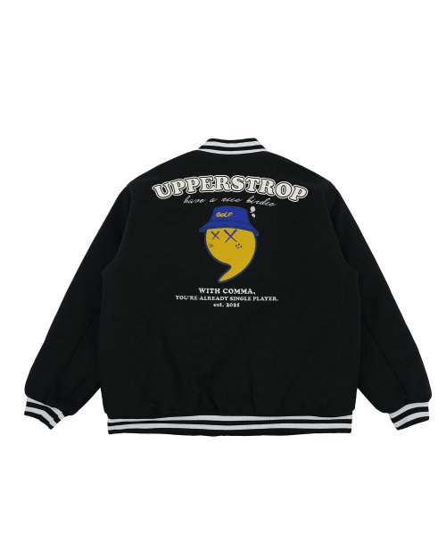 [UP9069] Куртка UPST GOLF Padding Varsity Black