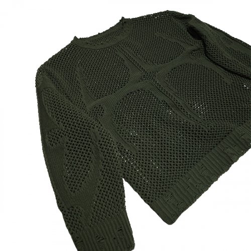 TC Tribal net knitsカーキサイズ3開封のみ - トップス
