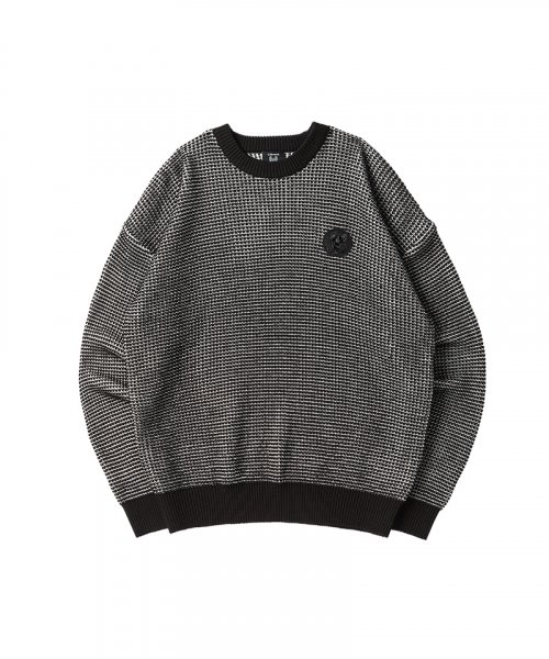Трикотажный джемпер Mix Crewneck