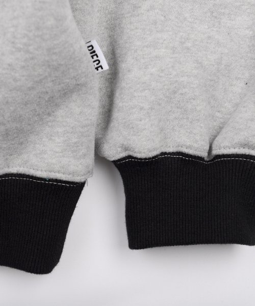 PIECE TEAM HALF ZIP CREW (GREY)